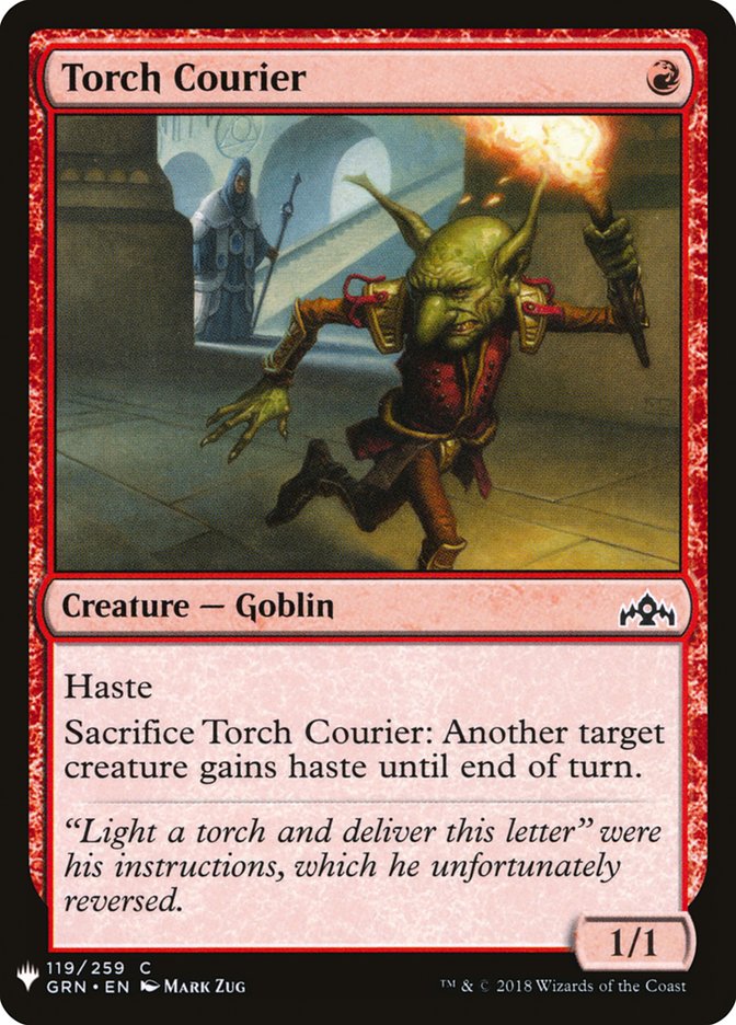 Torch Courier [Mystery Booster] | Deep Dive Games St. Marys