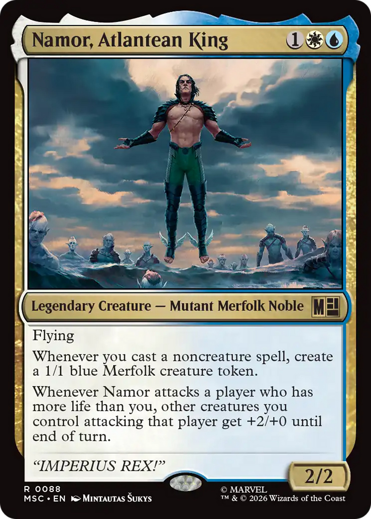 Namor, Atlantean King [Marvel Super Heroes Commander] | Deep Dive Games St. Marys