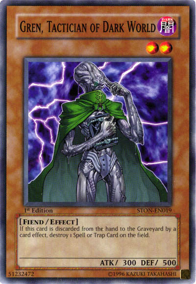 Gren, Tactician of Dark World [STON-EN019] Common | Deep Dive Games St. Marys