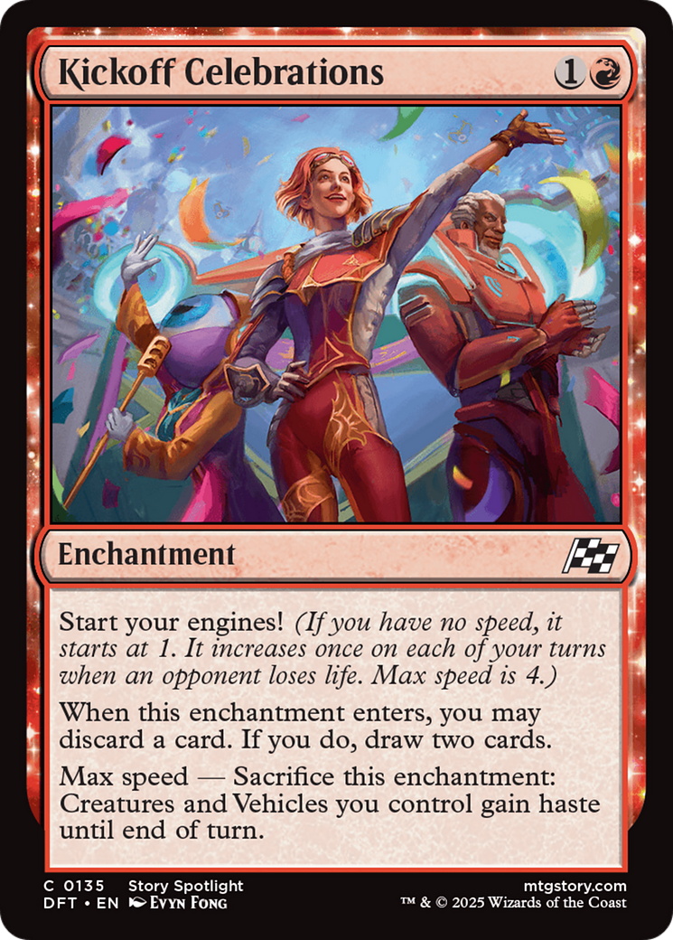 Kickoff Celebrations [Aetherdrift] | Deep Dive Games St. Marys