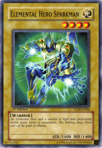Elemental Hero Sparkman [TLM-EN004] Common | Deep Dive Games St. Marys