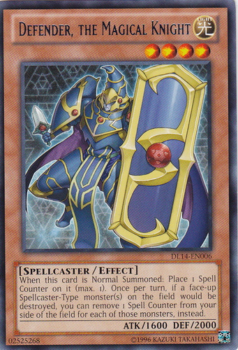 Defender, the Magical Knight (Blue) [DL14-EN006] Rare | Deep Dive Games St. Marys