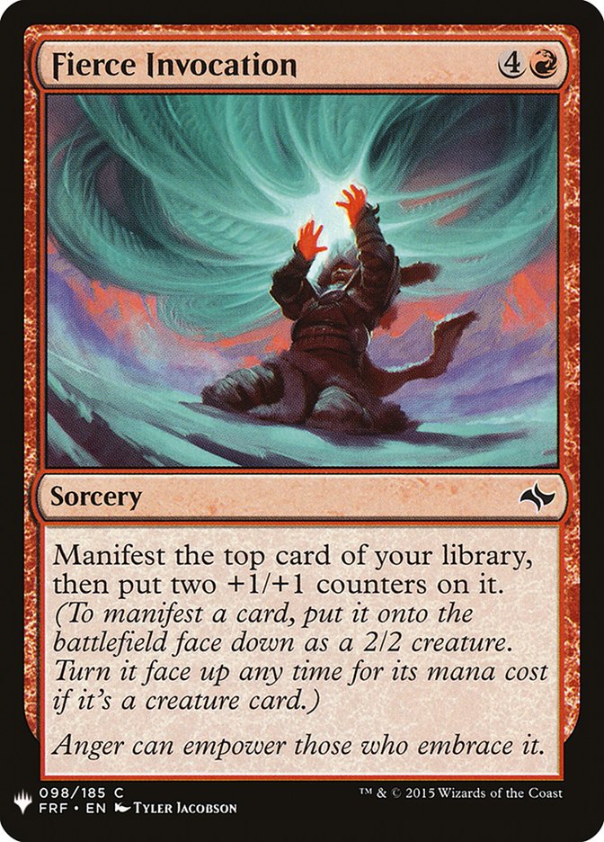 Fierce Invocation [Mystery Booster] | Deep Dive Games St. Marys