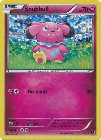 Snubbull (8/12) [McDonald's Promos: 2014 Collection] | Deep Dive Games St. Marys