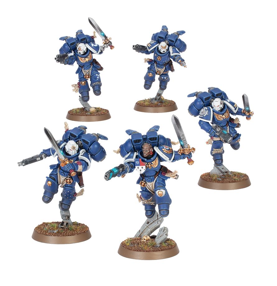 Warhammer 40k - Vanguard Veteran Squad with Jump Packs | Deep Dive Games St. Marys