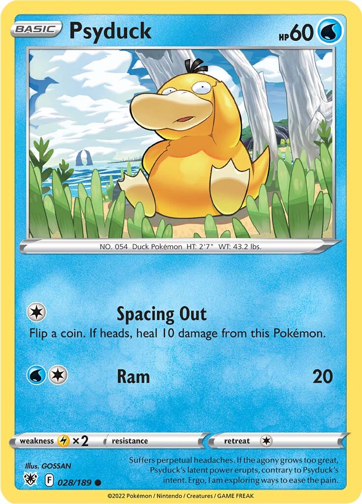 Psyduck (028/189) [Sword & Shield: Astral Radiance] | Deep Dive Games St. Marys