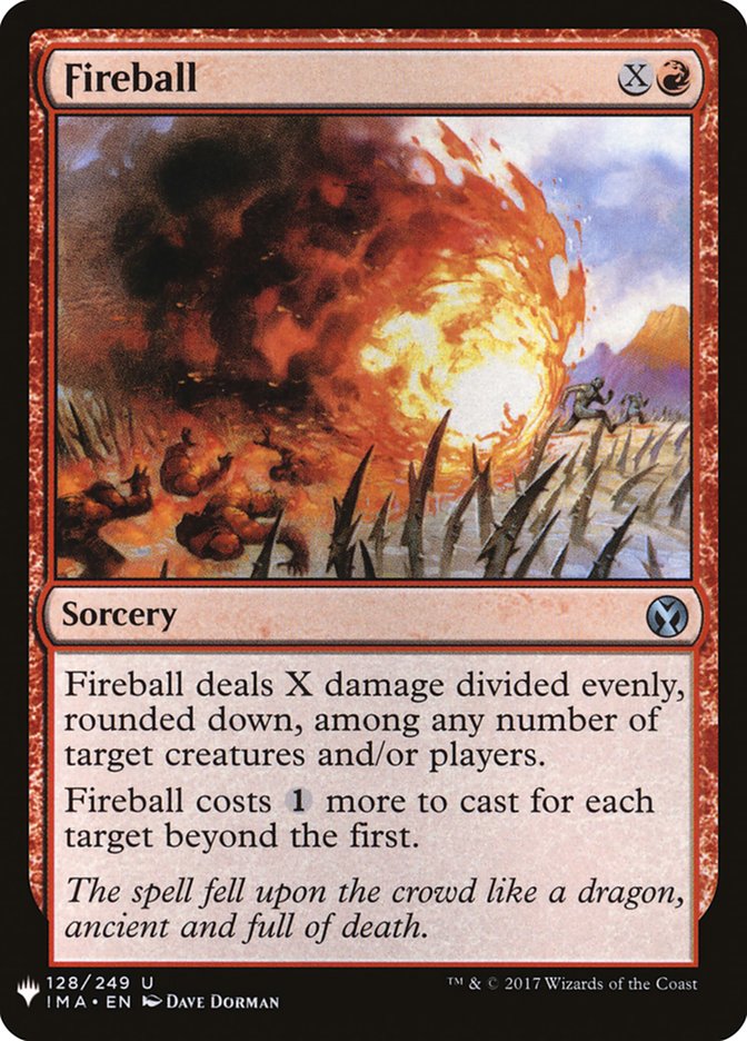 Fireball [Mystery Booster] | Deep Dive Games St. Marys