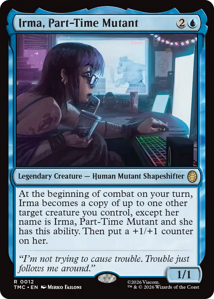Irma, Part-Time Mutant [Teenage Mutant Ninja Turtles Commander] | Deep Dive Games St. Marys