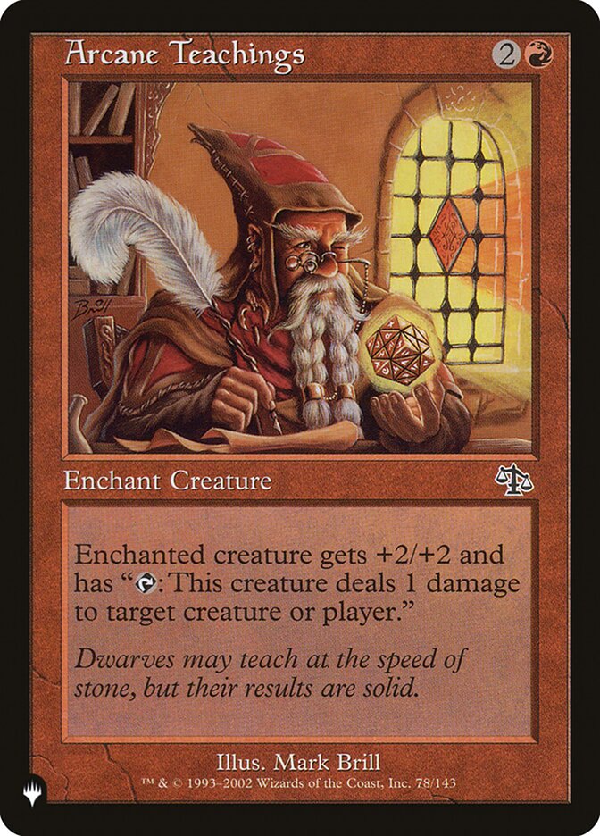 Arcane Teachings [The List] | Deep Dive Games St. Marys
