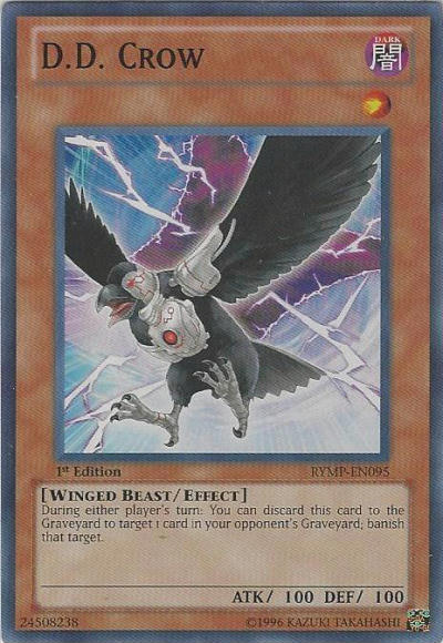 D.D. Crow [RYMP-EN095] Super Rare | Deep Dive Games St. Marys