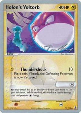 Holon's Voltorb (71/113) (Legendary Ascent - Tom Roos) [World Championships 2007] | Deep Dive Games St. Marys