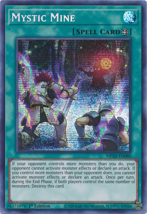 Mystic Mine [MP20-EN080] Prismatic Secret Rare | Deep Dive Games St. Marys