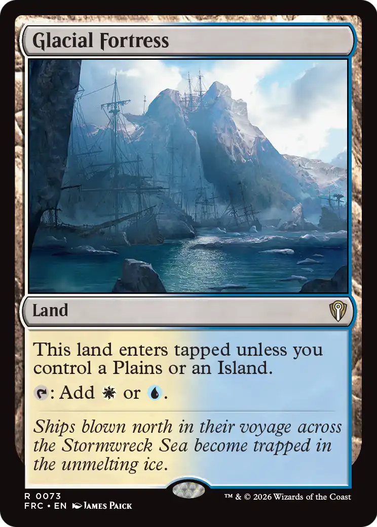 Glacial Fortress [Reality Fracture Commander] | Deep Dive Games St. Marys