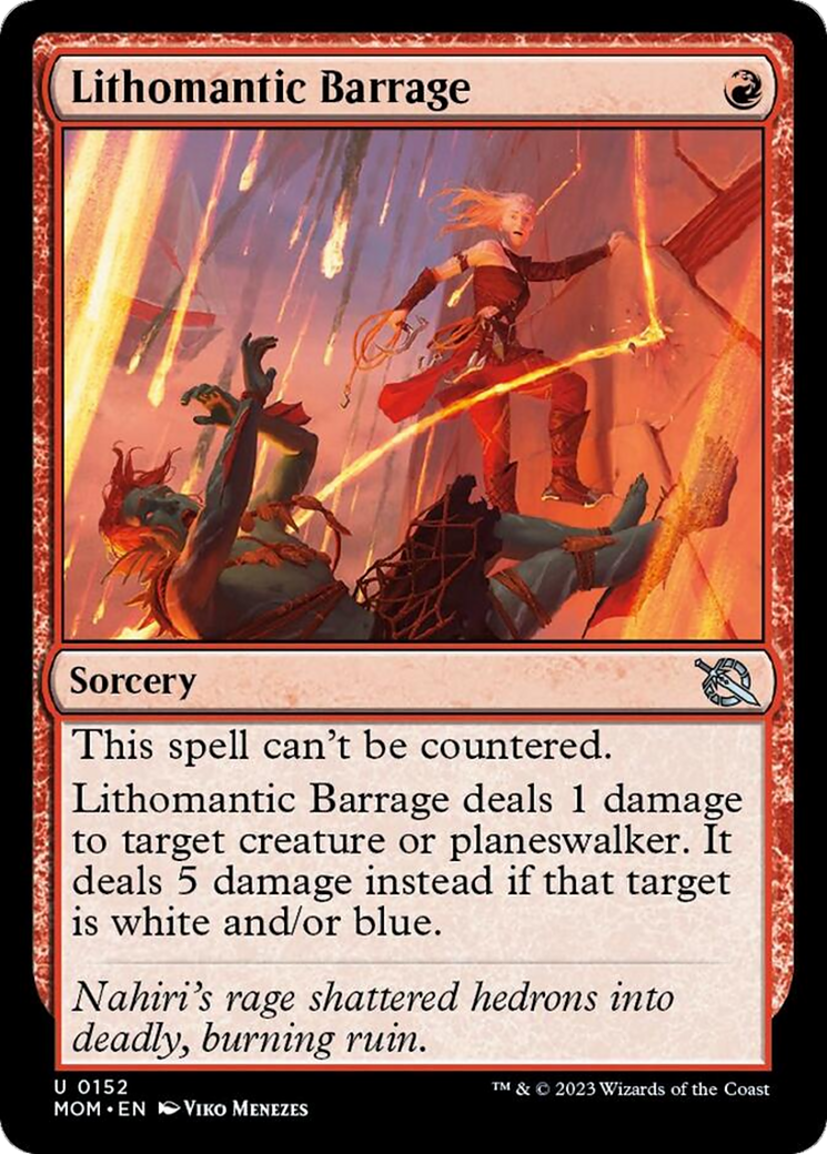 Lithomantic Barrage [March of the Machine] | Deep Dive Games St. Marys