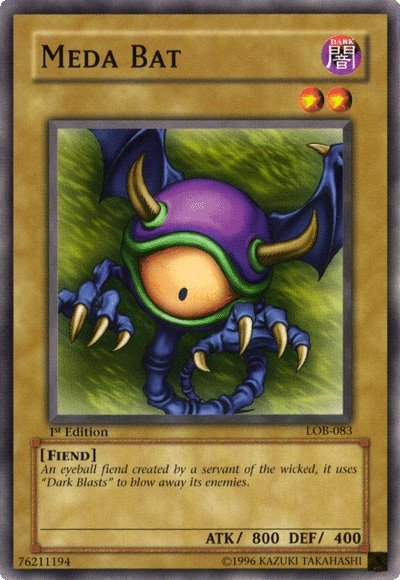 Meda Bat [LOB-083] Common | Deep Dive Games St. Marys