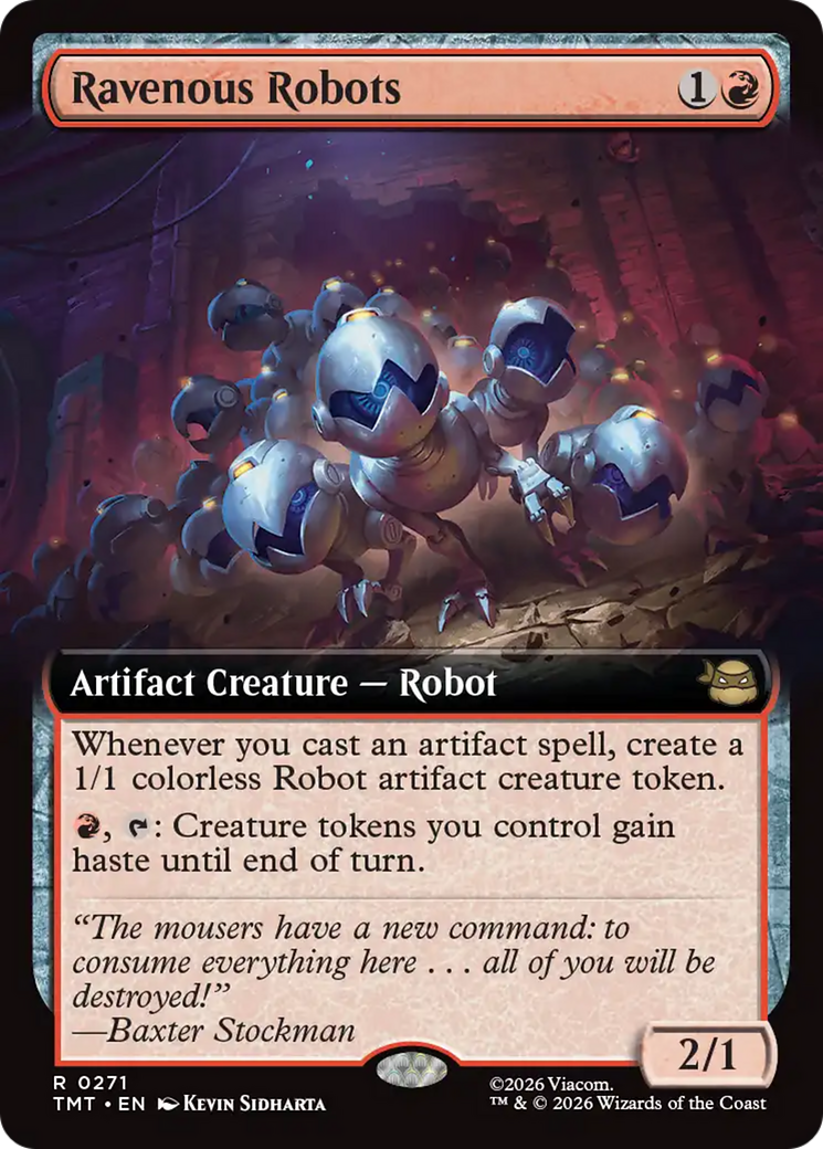 Ravenous Robots (Extended Art) [Teenage Mutant Ninja Turtles] | Deep Dive Games St. Marys