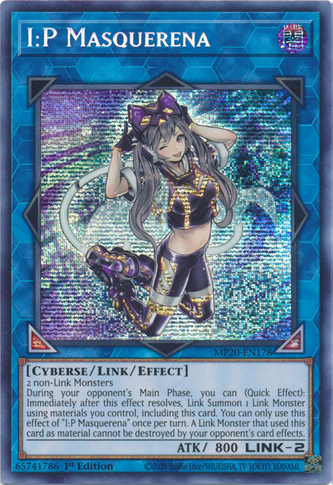 I:P Masquerena [MP20-EN178] Prismatic Secret Rare | Deep Dive Games St. Marys