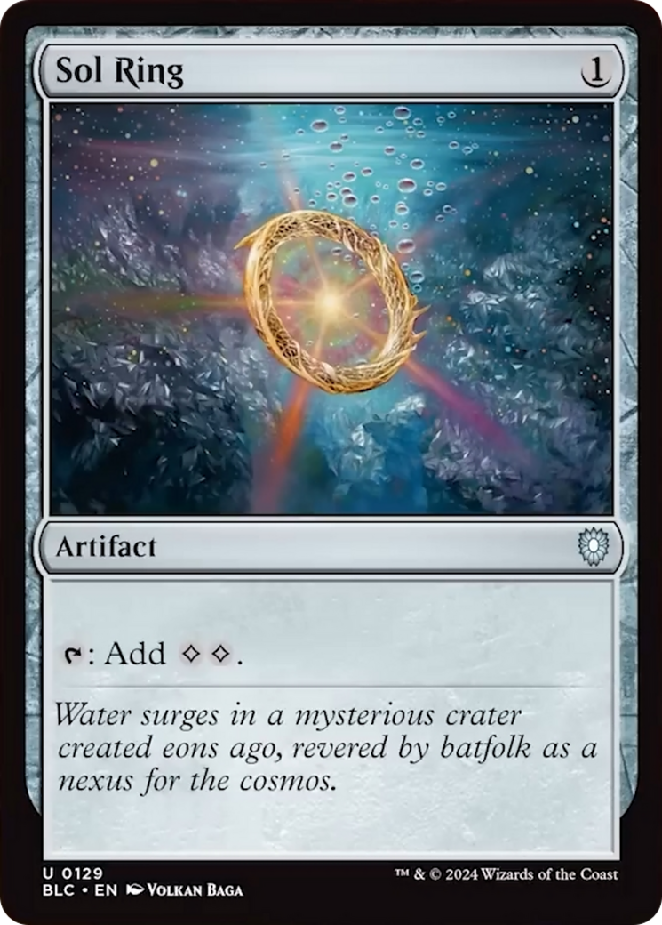 Sol Ring [Bloomburrow Commander] | Deep Dive Games St. Marys