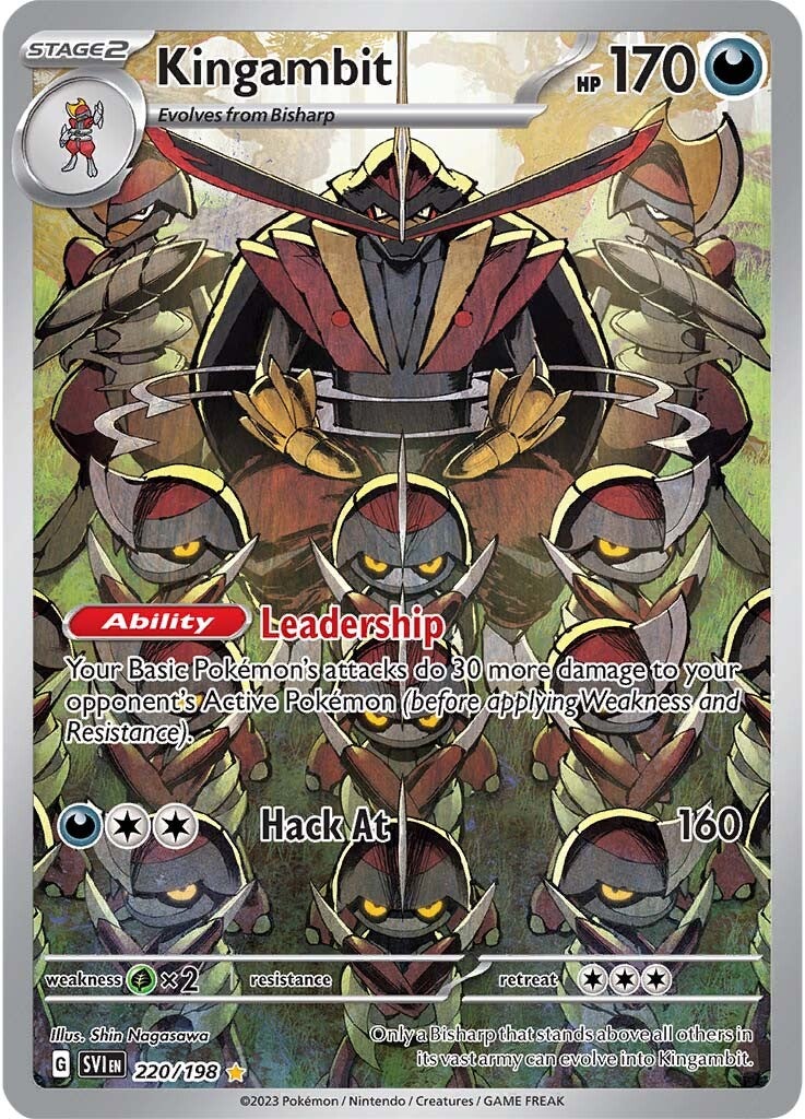 Kingambit (220/198) [Scarlet & Violet: Base Set] | Deep Dive Games St. Marys