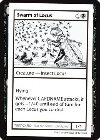 Swarm of Locus (2021 Edition) [Mystery Booster Playtest Cards] | Deep Dive Games St. Marys