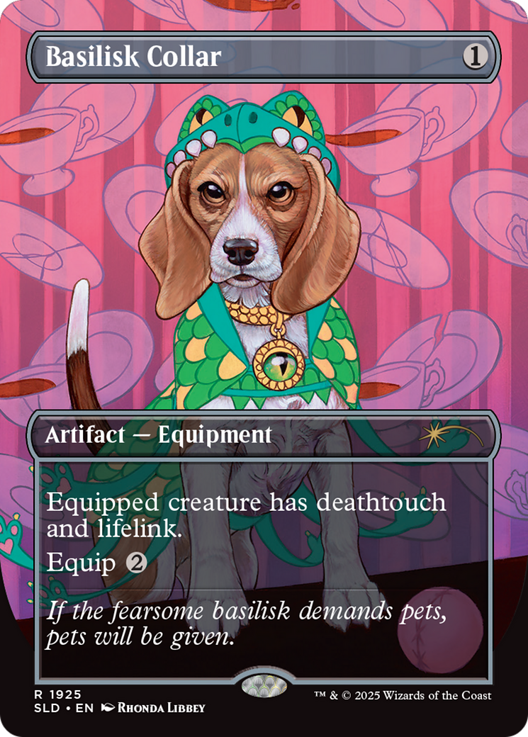 Basilisk Collar (1925) (Rainbow Foil) [Secret Lair Drop Series] | Deep Dive Games St. Marys