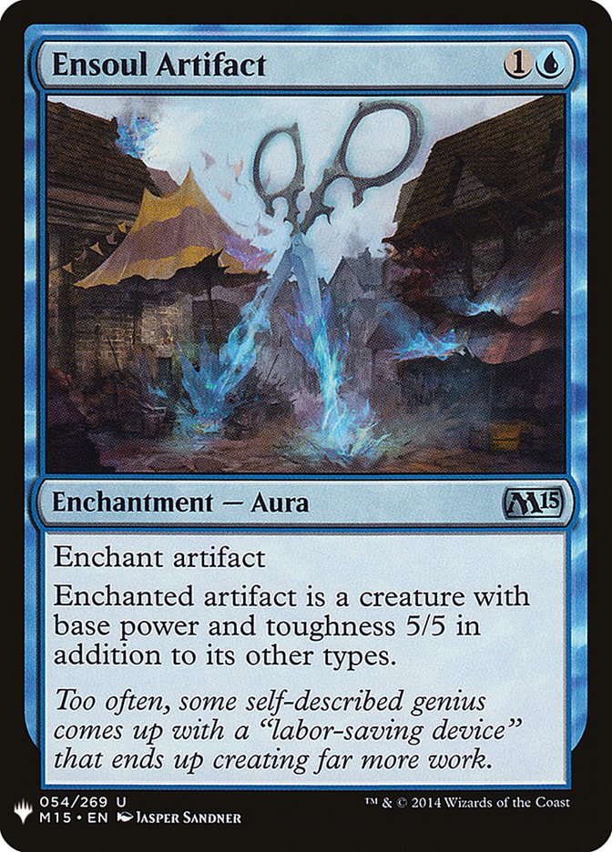 Ensoul Artifact [Mystery Booster] | Deep Dive Games St. Marys
