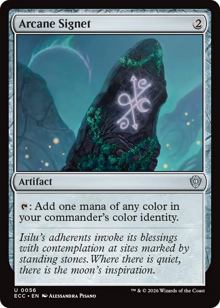 Arcane Signet (0056) [Lorwyn Eclipsed Commander] | Deep Dive Games St. Marys