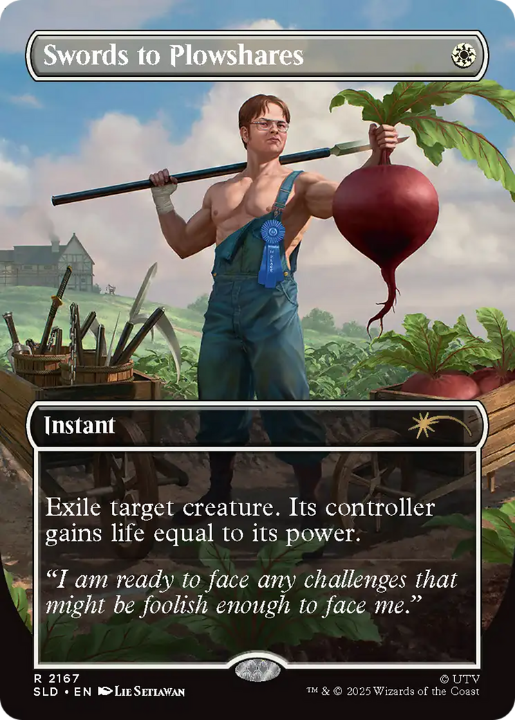 Swords to Plowshares (2167) [Secret Lair Drop Series] | Deep Dive Games St. Marys