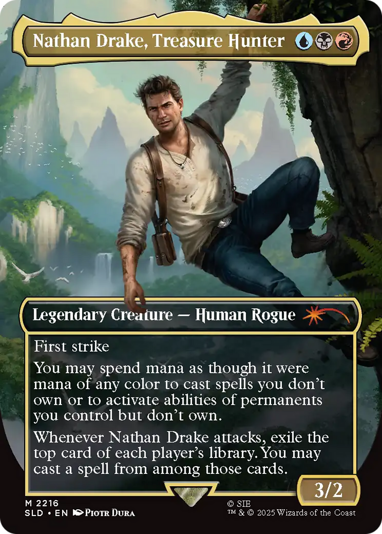 Nathan Drake, Treasure Hunter [Secret Lair Drop Series] | Deep Dive Games St. Marys
