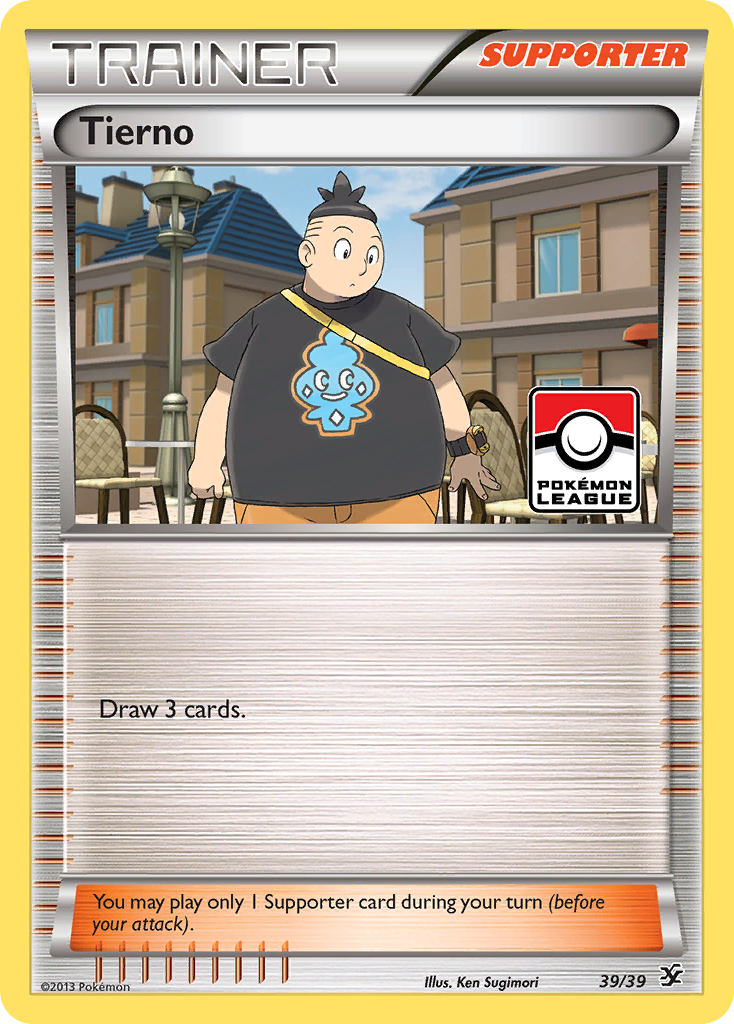 Tierno (39/39) [XY: Kalos Starter Set] | Deep Dive Games St. Marys
