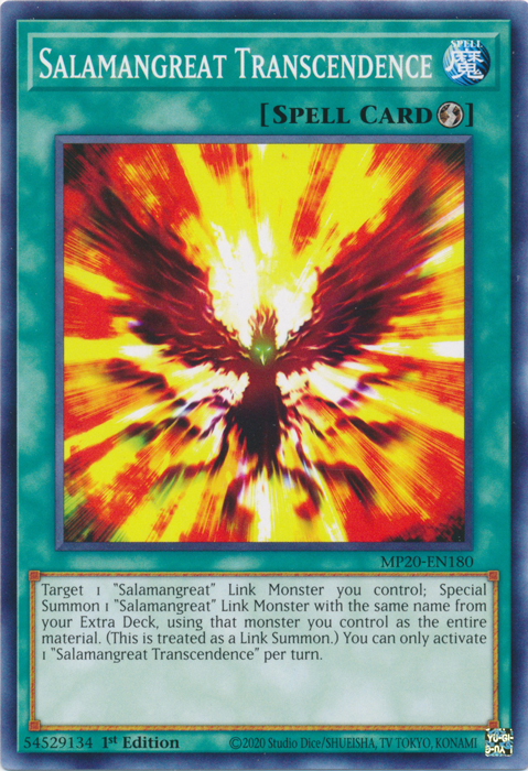 Salamangreat Transcendence [MP20-EN180] Common | Deep Dive Games St. Marys