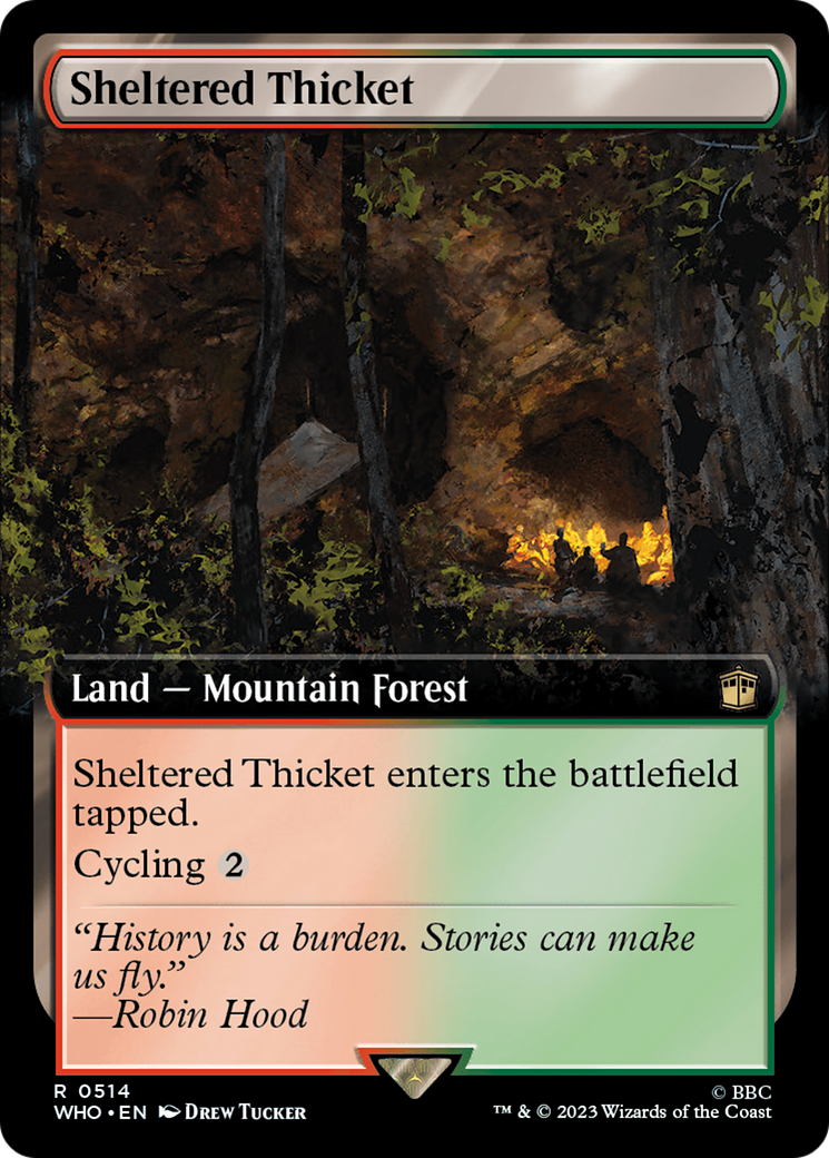 Sheltered Thicket (Extended Art) [Doctor Who] | Deep Dive Games St. Marys