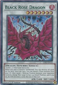 Black Rose Dragon (Green) [LDS2-EN110] Ultra Rare | Deep Dive Games St. Marys