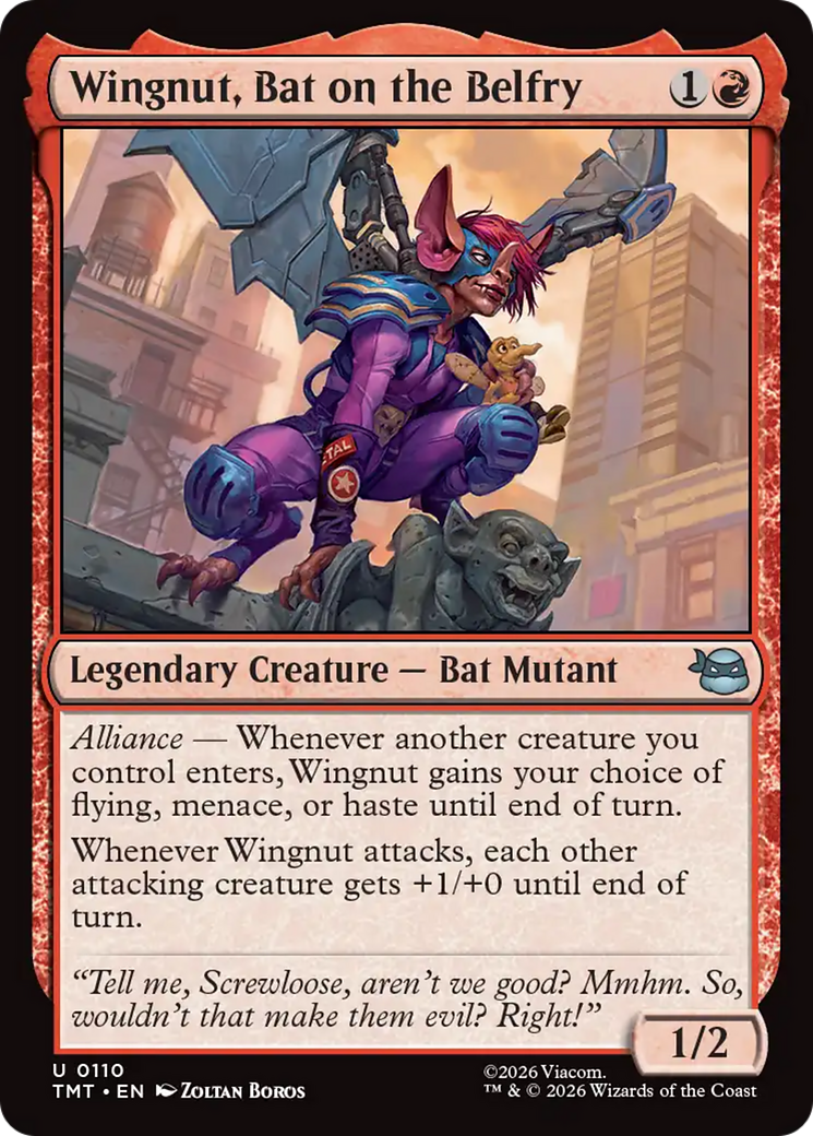 Wingnut, Bat on the Belfry [Teenage Mutant Ninja Turtles] | Deep Dive Games St. Marys