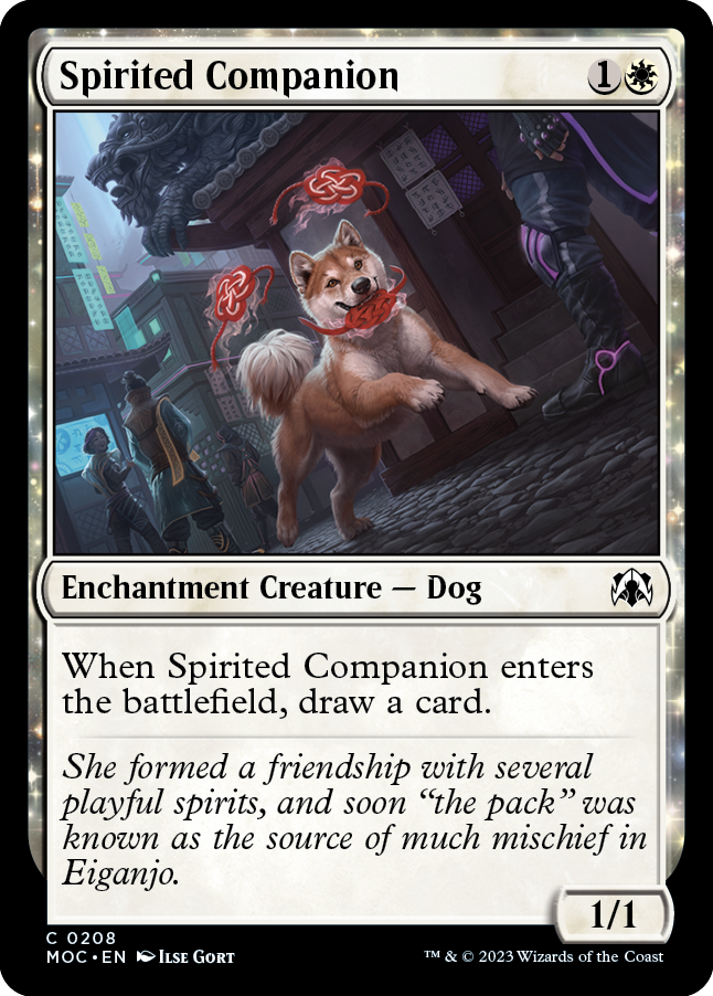 Spirited Companion [March of the Machine Commander] | Deep Dive Games St. Marys