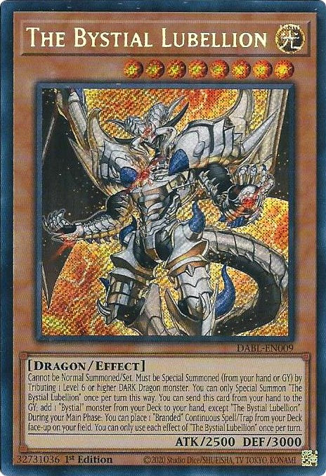 The Bystial Lubellion [DABL-EN009] Secret Rare | Deep Dive Games St. Marys