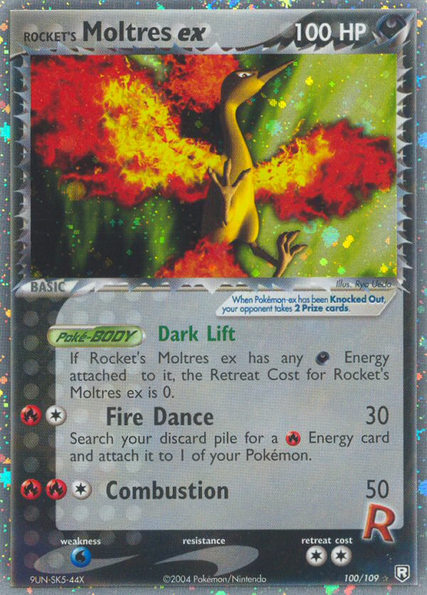Rocket's Moltres ex (100/109) [EX: Team Rocket Returns] | Deep Dive Games St. Marys