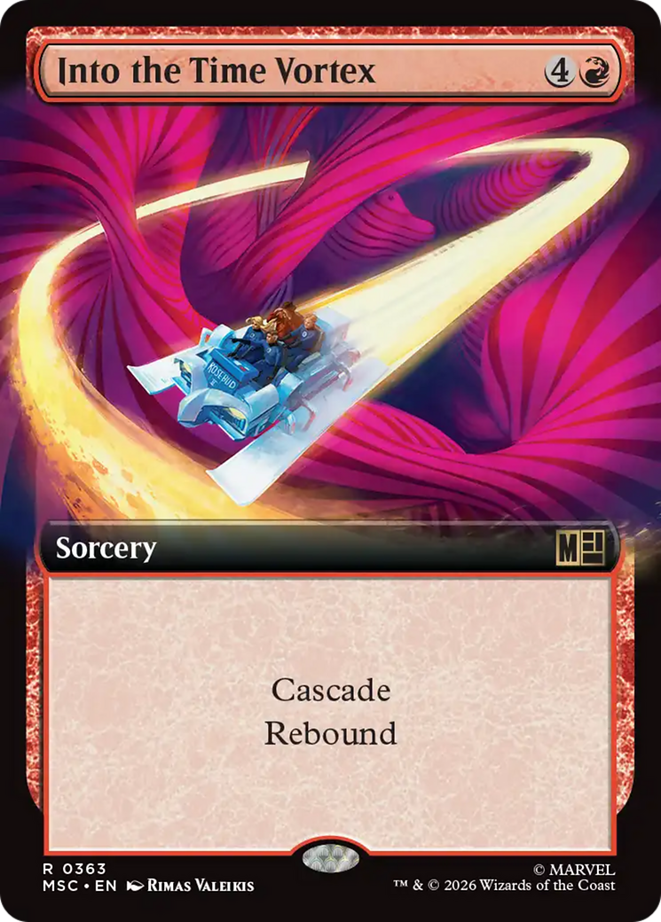 Into the Time Vortex (Extended Art) [Marvel Super Heroes Commander] | Deep Dive Games St. Marys