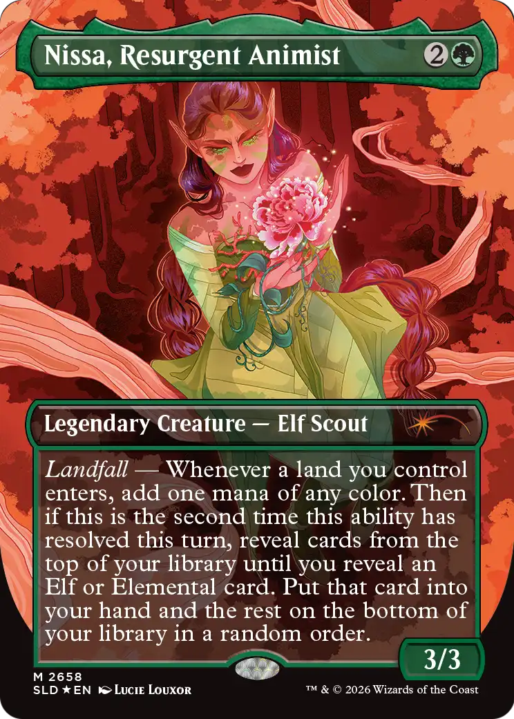Nissa, Resurgent Animist [Secret Lair Drop Series] | Deep Dive Games St. Marys