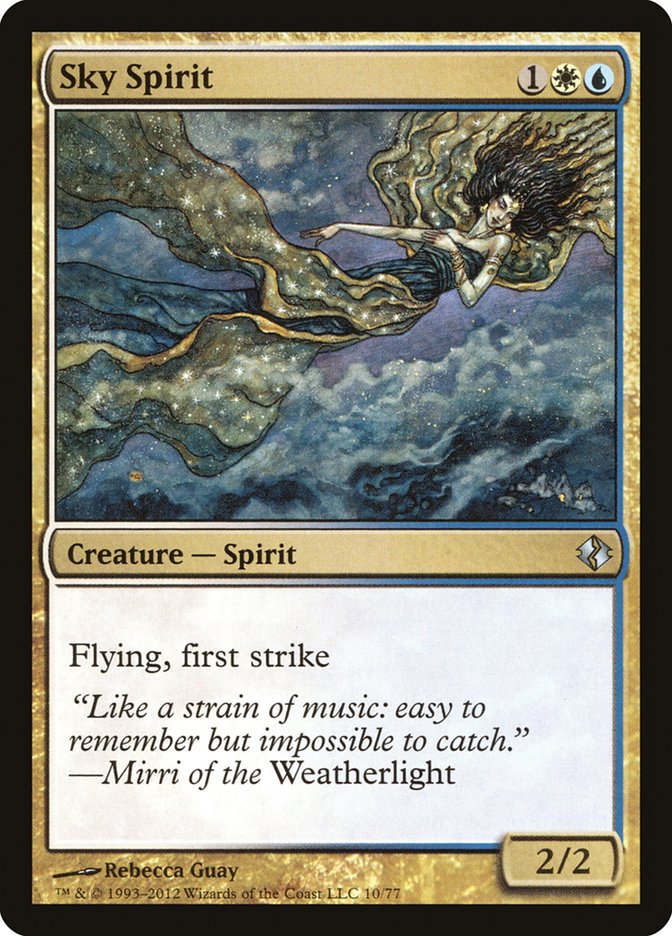 Sky Spirit [Duel Decks: Venser vs. Koth] | Deep Dive Games St. Marys