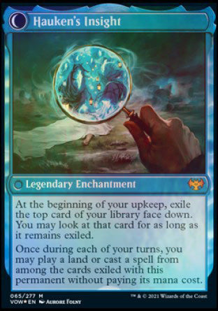 Jacob Hauken, Inspector // Hauken's Insight [Innistrad: Crimson Vow Prerelease Promos] | Deep Dive Games St. Marys