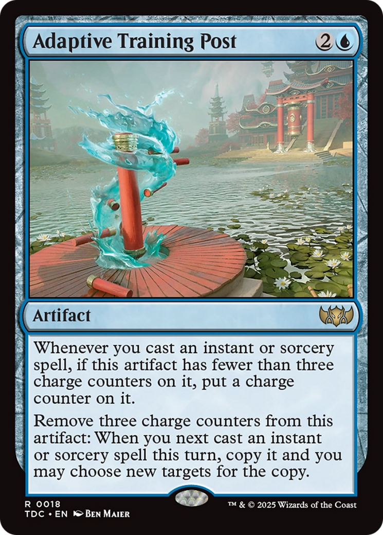 Adaptive Training Post [Tarkir: Dragonstorm Commander] | Deep Dive Games St. Marys