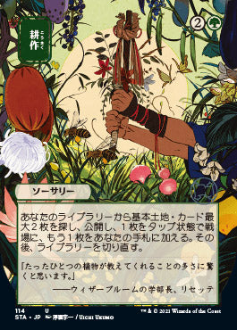 Cultivate (Japanese) [Strixhaven: Mystical Archive] | Deep Dive Games St. Marys