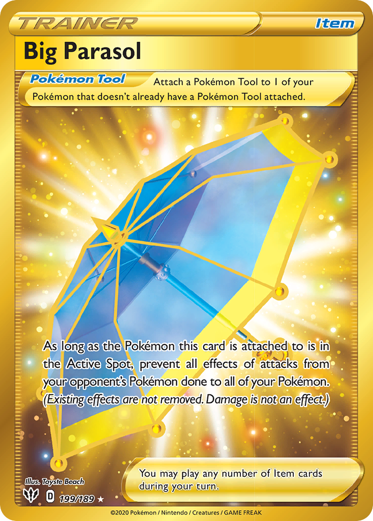Big Parasol (199/189) [Sword & Shield: Darkness Ablaze] | Deep Dive Games St. Marys
