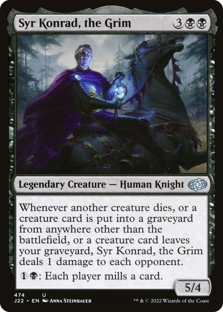 Syr Konrad, the Grim [Jumpstart 2022] | Deep Dive Games St. Marys