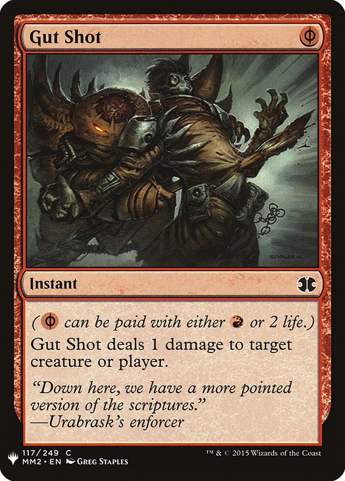 Gut Shot [Mystery Booster] | Deep Dive Games St. Marys