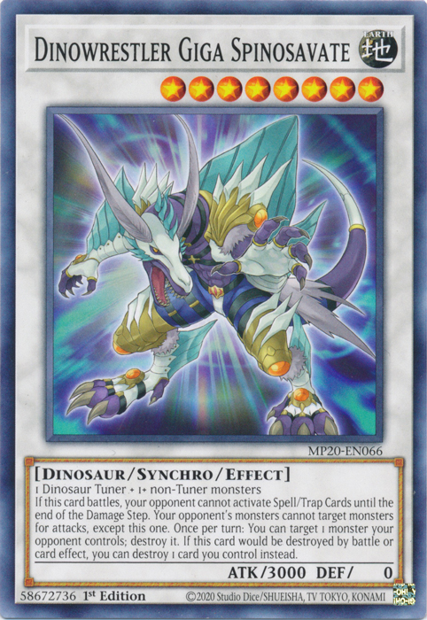 Dinowrestler Giga Spinosavate [MP20-EN066] Common | Deep Dive Games St. Marys