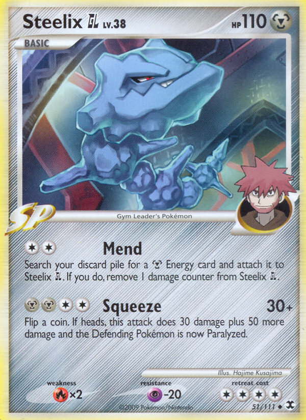 Steelix GL (51/111) [Platinum: Rising Rivals] | Deep Dive Games St. Marys