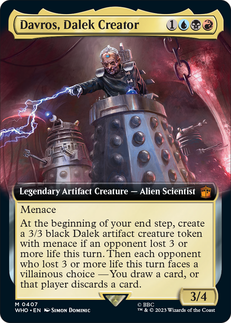 Davros, Dalek Creator (Extended Art) [Doctor Who] | Deep Dive Games St. Marys