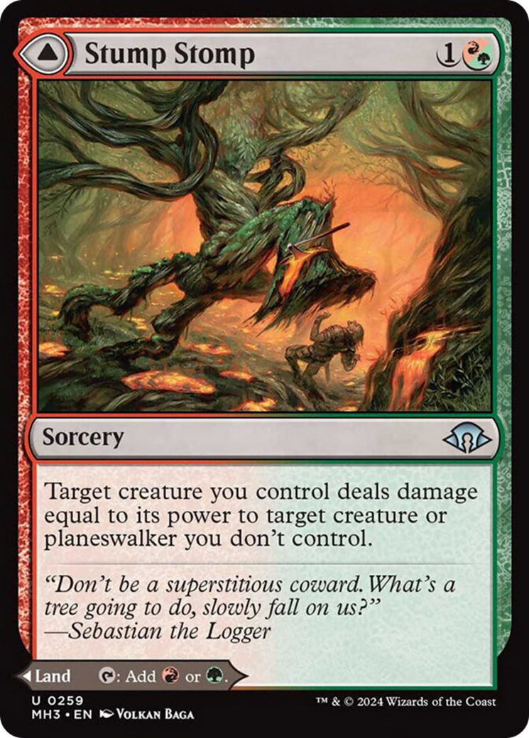 Stump Stomp // Burnwillow Clearing [Modern Horizons 3] | Deep Dive Games St. Marys